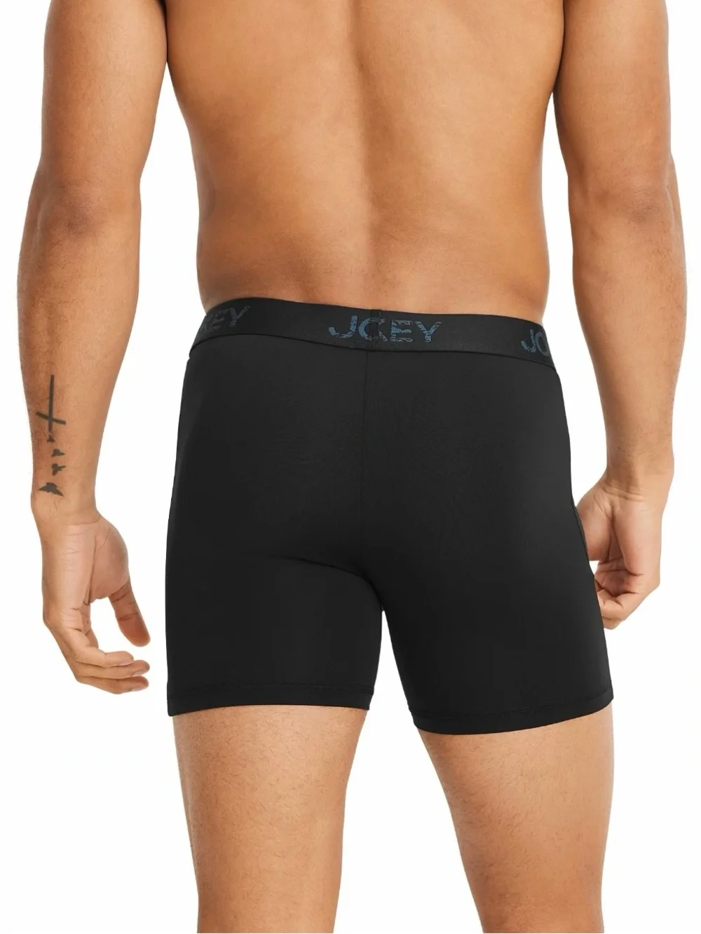 Everyday Active Microfiber Boxer Brief Underwear, 6” Inseam, Pack of 3 - Picture 3 of 7